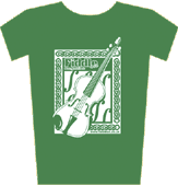 dark green t-shirt